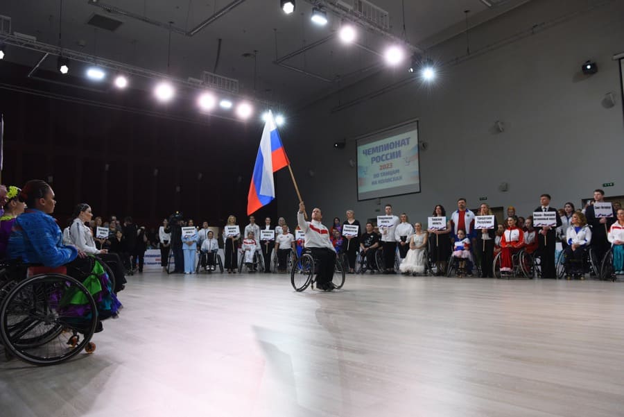 Белорусский дуэт занял третье место на чемпионате России по танцам на колясках