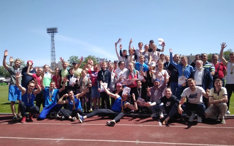 В Бресте прошел открытый чемпионат Беларуси по легкой атлетике среди инвалидов по слуху