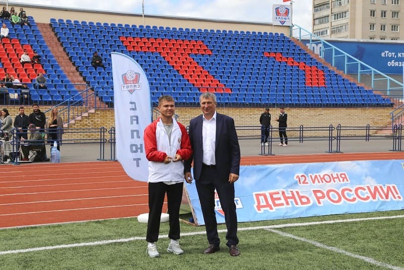 Белорусского футболиста отметили на чемпионате России по футболу среди спортсменов с церебральным параличом