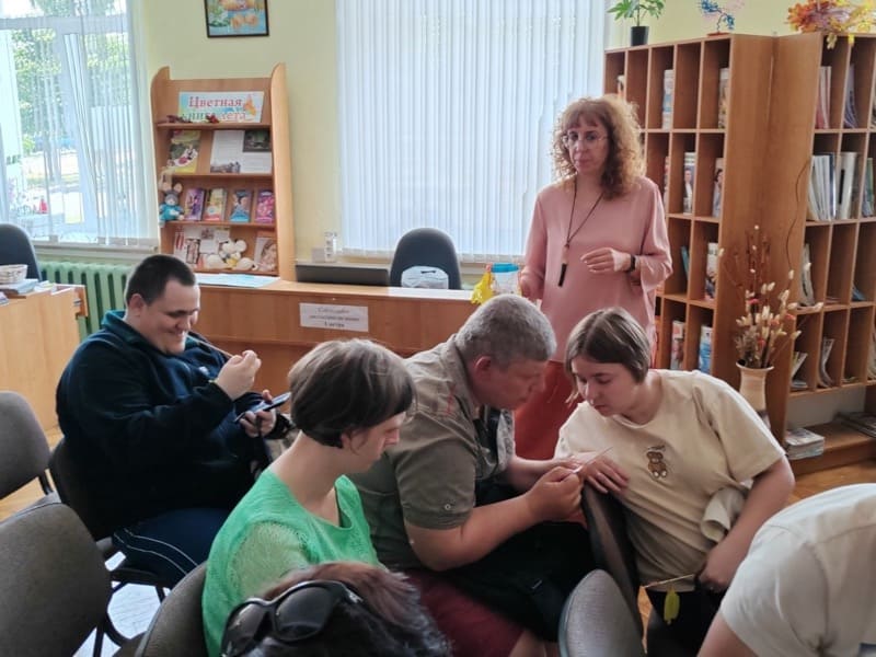 Могилевчане с инвалидностью посетили литературную встречу, посвященную творчеству Пушкина
