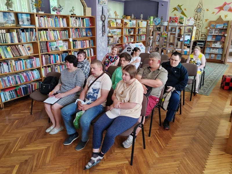 Могилевчане с инвалидностью посетили литературную встречу, посвященную творчеству Пушкина