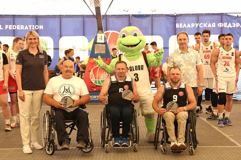 В Минске прошел международный турнир по баскетболу 3х3 среди спортсменов на инвалидных колясках
