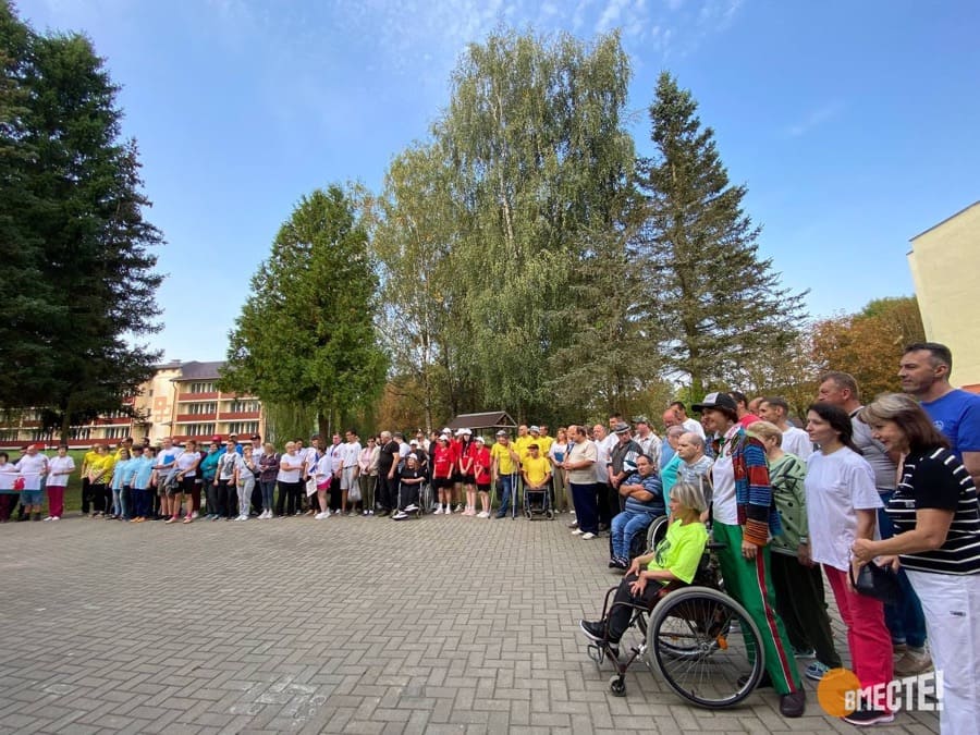 Фотофакт: в Гродненском районе проходит областная спартакиада среди людей с инвалидностью